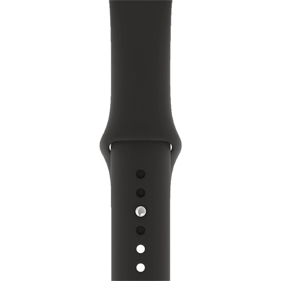 FixPremium - Szilikon Szíj - Apple Watch (38, 40 és 41mm), fekete