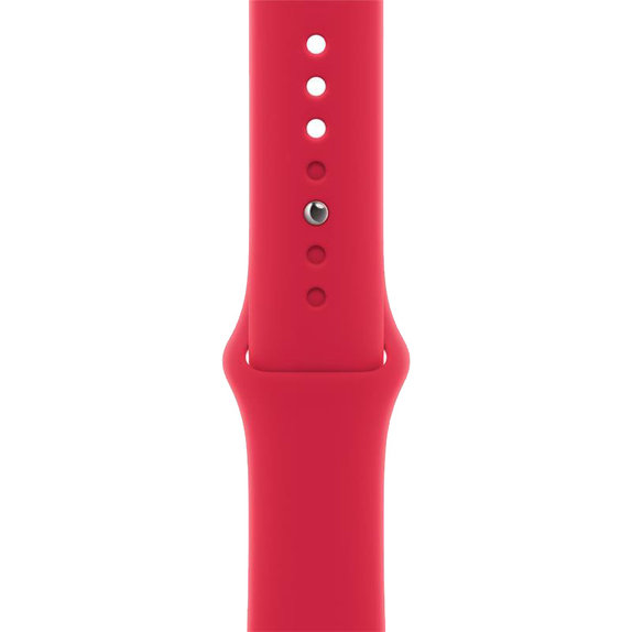 FixPremium - Szilikon Szíj - Apple Watch (38, 40 és 41mm), piros