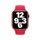 FixPremium - Szilikon Szíj - Apple Watch (38, 40 és 41mm), piros