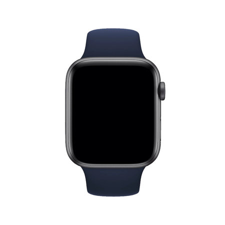 FixPremium - Szilikon Szíj - Apple Watch (42, 44, 45 és 49mm), kék