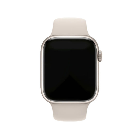 FixPremium - Szilikon Szíj - Apple Watch (42, 44, 45 és 49mm), aranysárga