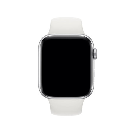 FixPremium - Szilikon Szíj - Apple Watch (38, 40 és 41mm), fehér