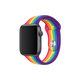 FixPremium - Szilikon Szíj - Apple Watch (42, 44, 45 és 49mm), pride
