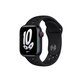 FixPremium - Szilikon Sportszíj - Apple Watch (42, 44, 45 és 49mm), fekete