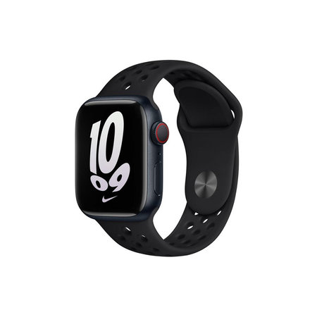 FixPremium - Szilikon Sportszíj - Apple Watch (38, 40 és 41mm), fekete