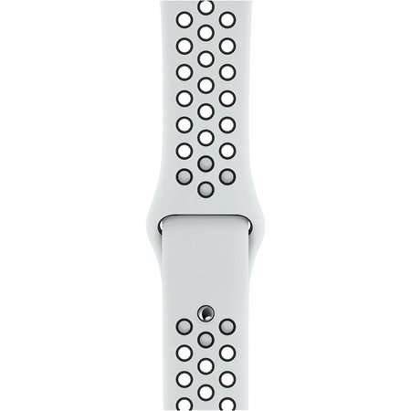 FixPremium - Szilikon Sportszíj - Apple Watch (42, 44, 45 és 49mm), fehér
