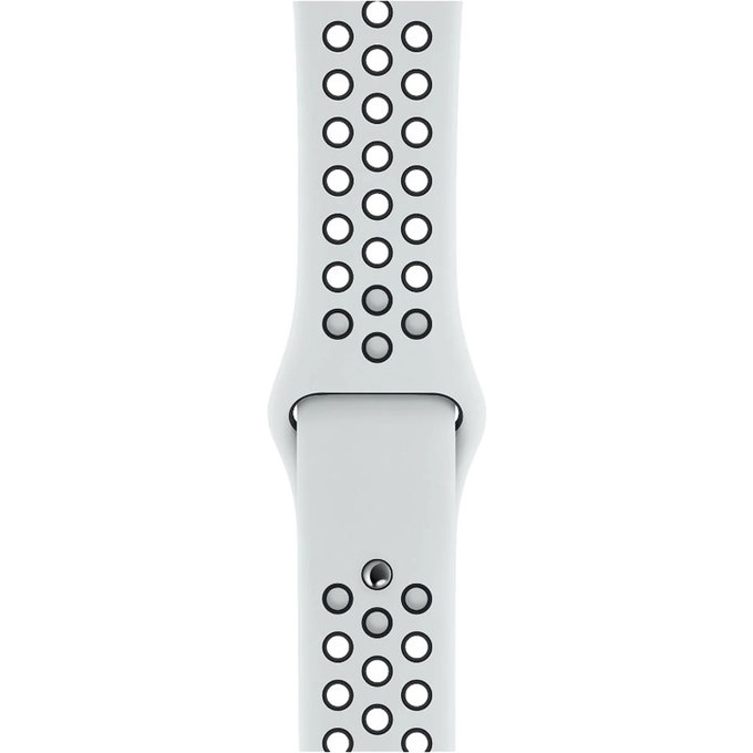 FixPremium - Szilikon Sportszíj - Apple Watch (42, 44, 45 és 49mm), fehér