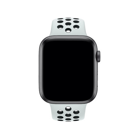 FixPremium - Szilikon Sportszíj - Apple Watch (38, 40 és 41mm), fehér