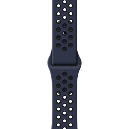 FixPremium - Szilikon Sportszíj - Apple Watch (42, 44, 45 és 49mm), kék