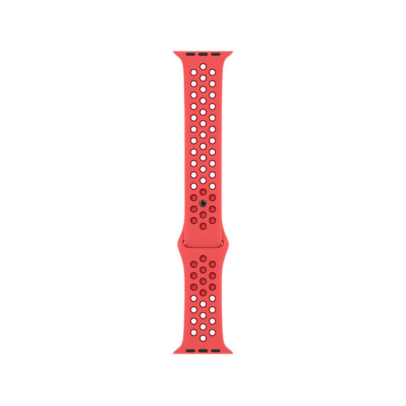 FixPremium - Szilikon Sportszíj - Apple Watch (42, 44, 45 és 49mm), piros