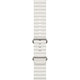 FixPremium - Szíj Ocean Loop - Apple Watch (42, 44, 45 és 49mm), fehér