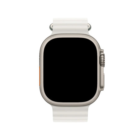 FixPremium - Szíj Ocean Loop - Apple Watch (42, 44, 45 és 49mm), fehér