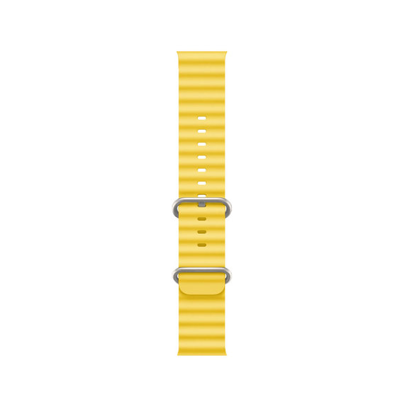 FixPremium - Szíj Ocean Loop - Apple Watch (42, 44, 45 és 49mm), sárga