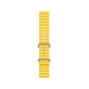 FixPremium - Szíj Ocean Loop - Apple Watch (42, 44, 45 és 49mm), sárga