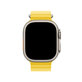 FixPremium - Szíj Ocean Loop - Apple Watch (42, 44, 45 és 49mm), sárga