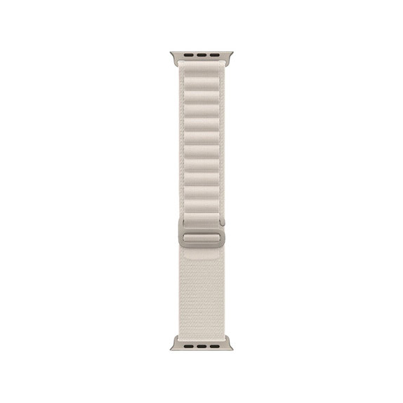 FixPremium - Szíj Alpine Loop - Apple Watch (42, 44, 45 és 49mm), starlight