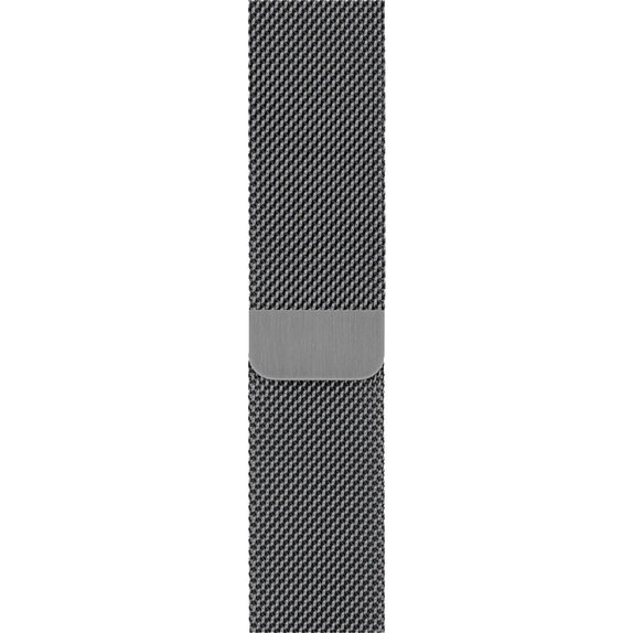 FixPremium - Szíj Milanese Loop - Apple Watch (42, 44, 45 és 49mm), graphite