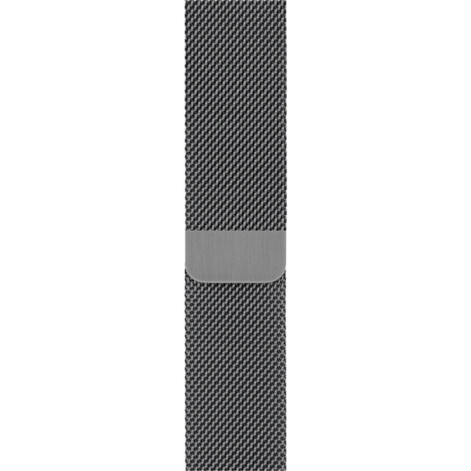FixPremium - Szíj Milanese Loop - Apple Watch (42, 44, 45 és 49mm), graphite