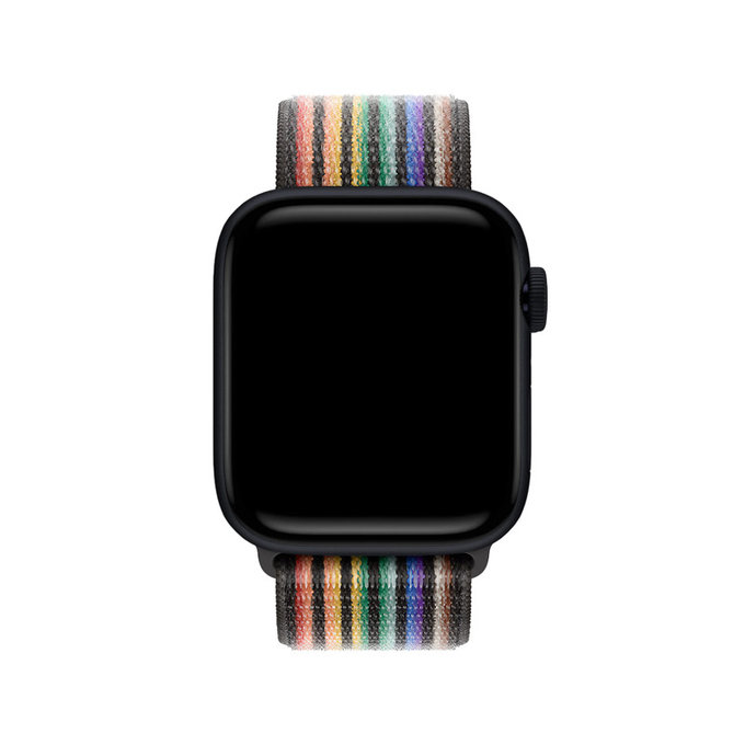 FixPremium - Nylon Szíj - Apple Watch (42, 44, 45 és 49mm), pride