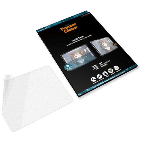 GraphicPaper Case Friendly AB védőfólia iPad Pro 11''/Air 10,9'' készülékhez, Átlátszó, PanzerGlass
