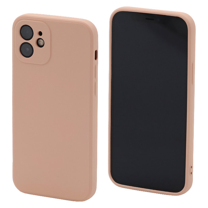 FixPremium - Tok Rubber - iPhone 12 és 12 Pro, narancs