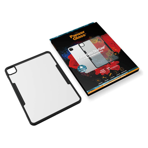 Tok ClearCase AB iPad Pro 11'' (2018/2020/2021) készülékhez, Fekete, PanzerGlass