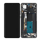 Motorola Edge 40 - LCD Kijelző + Érintőüveg + Keret (Eclipse Black) - 5D68C22670 Genuine Service Pack