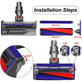Dyson V-series, Outsize - Padlófúvóka