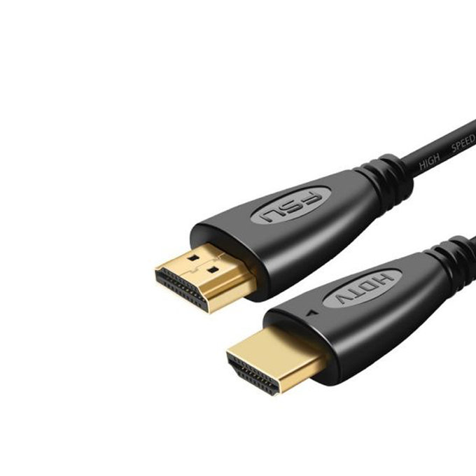 FixPremium - HDMI / HDMI Kábel, HDMI 2.0 (1m), fekete