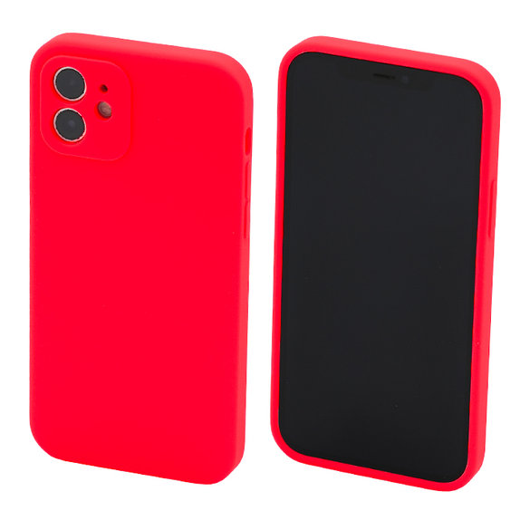 FixPremium - Szilikon Tok - iPhone 11, piros