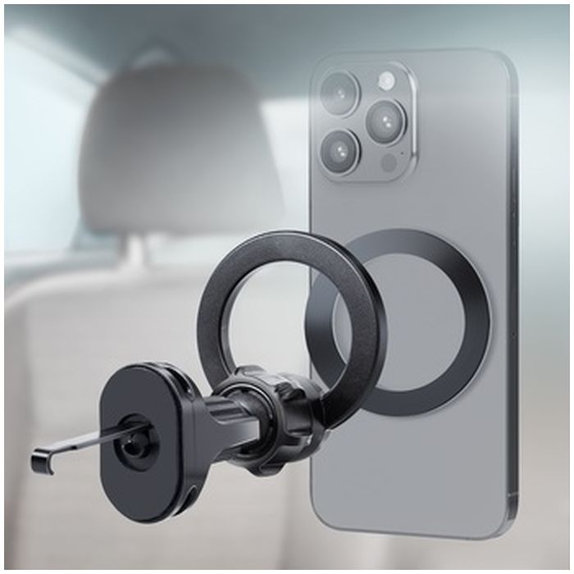 SBS - Autótartó CircleMag MagSafe, fekete