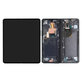 Samsung Galaxy Z Fold 5 F946B - LCD Kijelző + Érintőüveg + Keret (Phantom Black) - GH82-31842A Genuine Service Pack