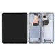 Samsung Galaxy Z Fold 5 F946B - LCD Kijelző + Érintőüveg + Keret (Icyblue) - GH82-31842C Genuine Service Pack