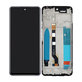 Infinix Hot 11S NFC - LCD Kijelző + Érintőüveg + Keret (Polar Black) TFT