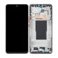 Xiaomi 12T Pro 22081212UG - LCD Kijelző + Érintőüveg + Keret (Black) OLED
