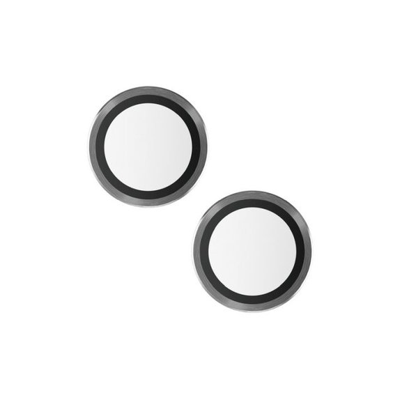 PanzerGlass - Kameralencse Védőburkolat Hoops - iPhone 15 és 15 Plus, átlátszó