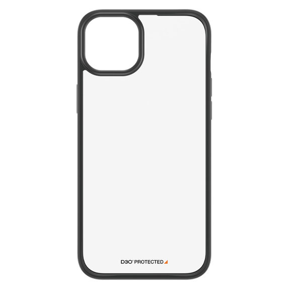 Tok ClearCase D3O iPhone 15 Plus készülékhez, Fekete, PanzerGlass