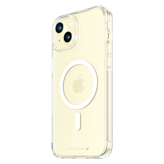 Tok HardCase D3O MagSAFE by PanzerGlass-fel iPhone 15 Plus készülékhez, Átlátszó, PanzerGlass