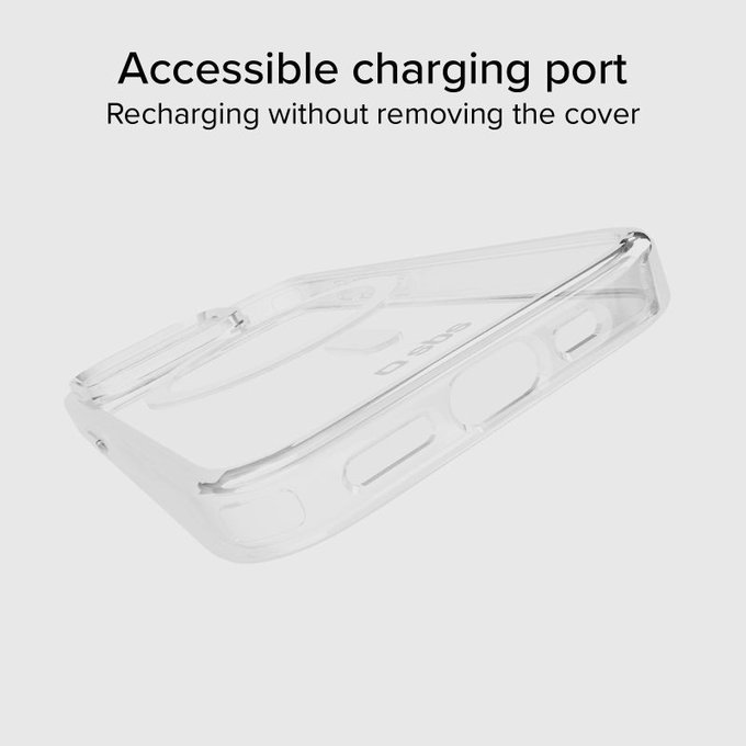 SBS - Tok Light Mag, MagSafe,  iPhone 15 Pro, átlátszó