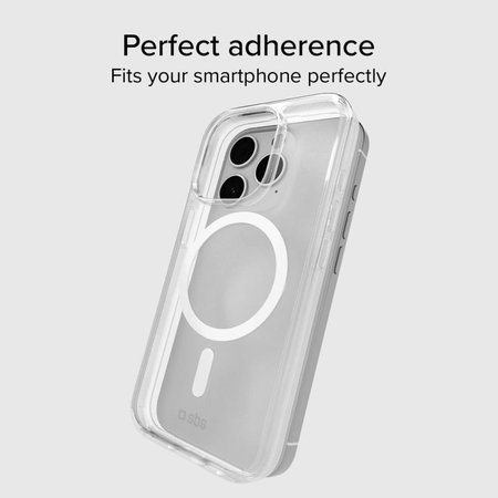 SBS - Tok Light Mag, MagSafe,  iPhone 15 Pro Max, átlátszó