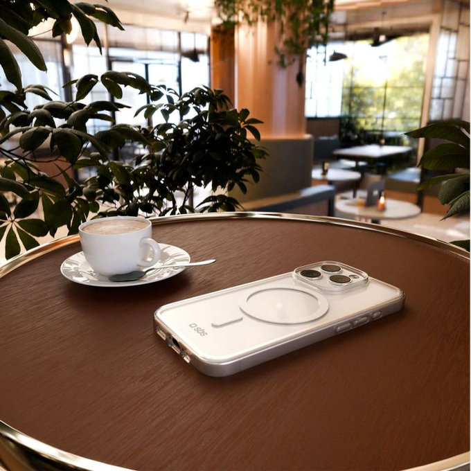 SBS - Tok Light Mag, MagSafe,  iPhone 15 Pro Max, átlátszó