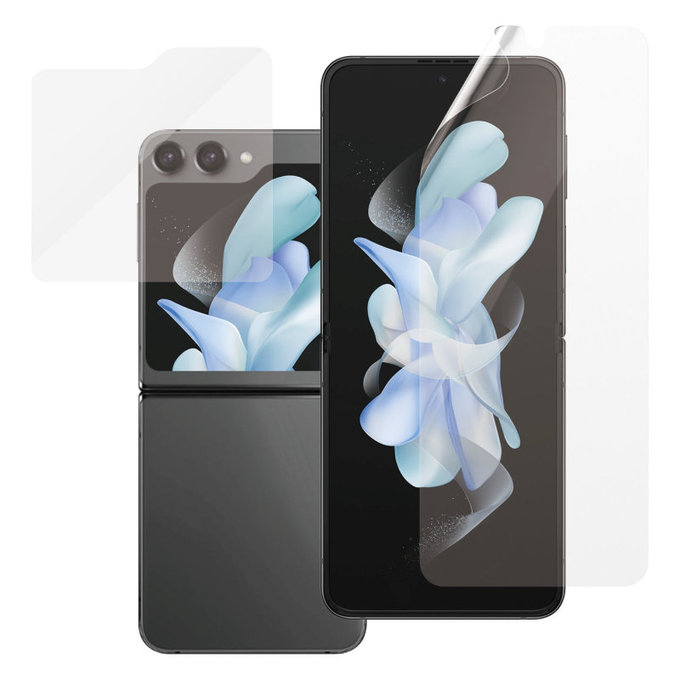 UWF AB védőfólia Samsung Z Flip5 készülékhez, Átlátszó, PanzerGlass