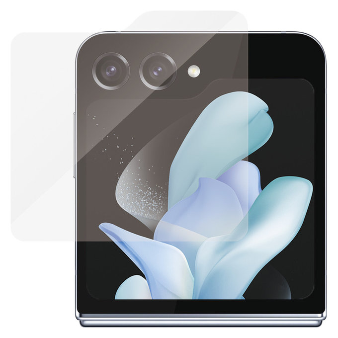 Edzett üveg AB Samsung Galaxy Z Flip5 5G készülékhez, Átlátszó, PanzerGlass