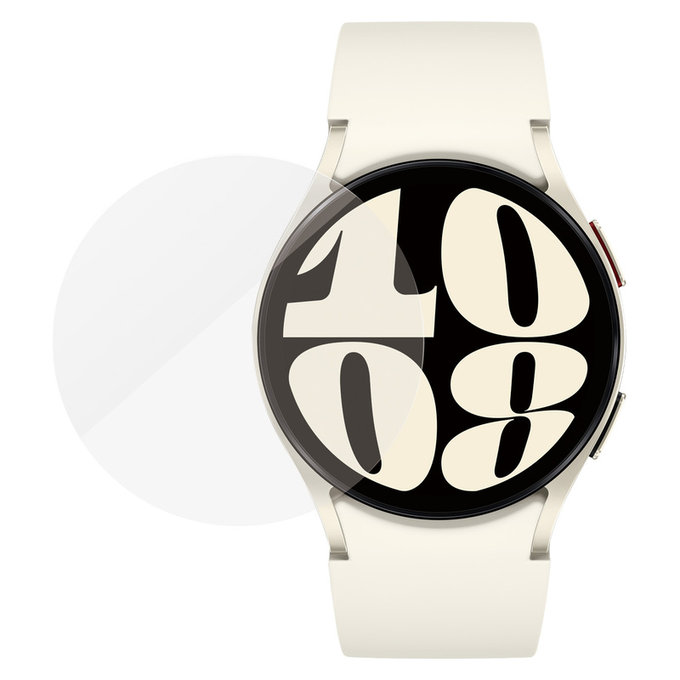 Edzett üveg Flat Glass AB Samsung Galaxy Watch6 44 mm készülékhez, Átlátszó, PanzerGlass