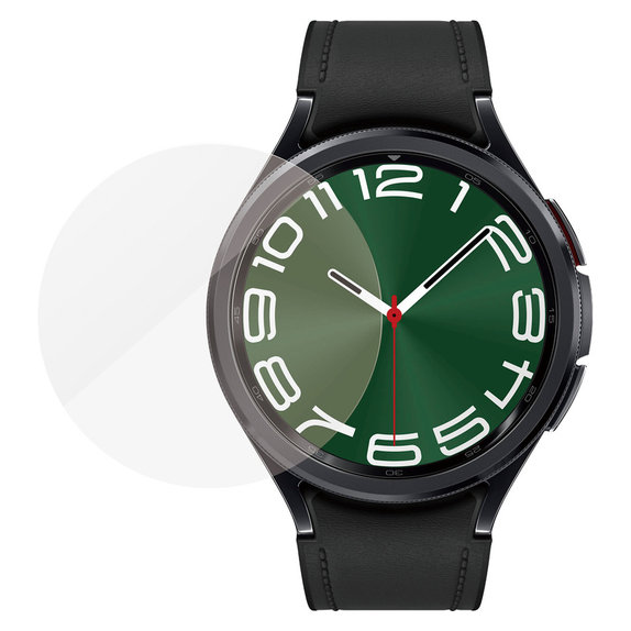 Edzett üveg Flat Glass AB Samsung Galaxy Watch6 47 mm készülékhez, Átlátszó, PanzerGlass