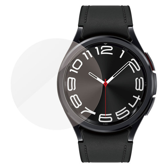 Edzett üveg Flat Glass AB Samsung Galaxy Watch6 43 mm készülékhez, Átlátszó, PanzerGlass