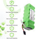 Ecovacs Deebot CR120, KK-8, X500 - Akkumulátor LP43SC2000P Ni-MH 14.4V 2000mAh HQ