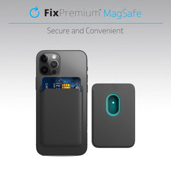 FixPremium - MagSafe pénztárca, zöld
