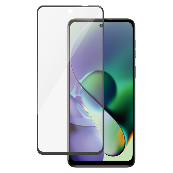 Edzett üveg UWF Motorola Moto G14/G54 5G készülékhez, Fekete, PanzerGlass