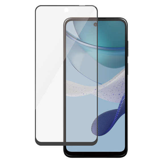 Edzett üveg UWF Motorola Moto G13/G23/G53 5G készülékhez, Fekete, PanzerGlass